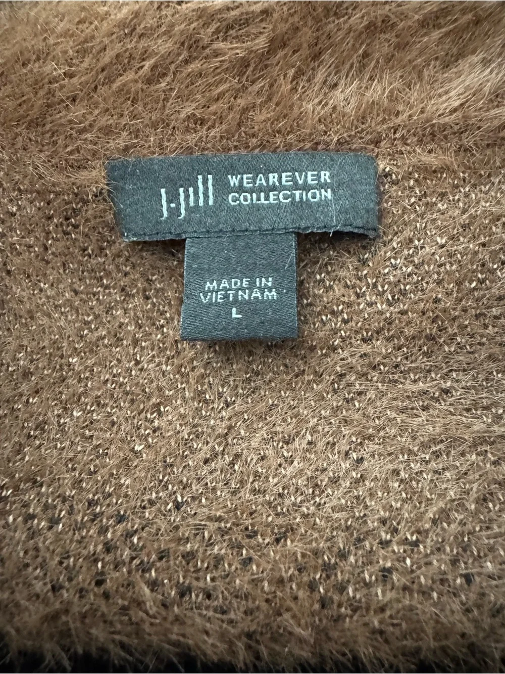 J. Jill Wearever Collection Plaid Cardigan Jacket‎